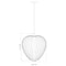 Z-Lite Savanti Pendant, 1-Light, 18 In.W x 19.5 In.H, Matte Black/White Opal 7507-18MB - alternate 2